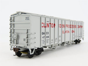 HO Scale Walthers 932-3693 GACX Clinton Corn Processing Airslide Hopper #47226