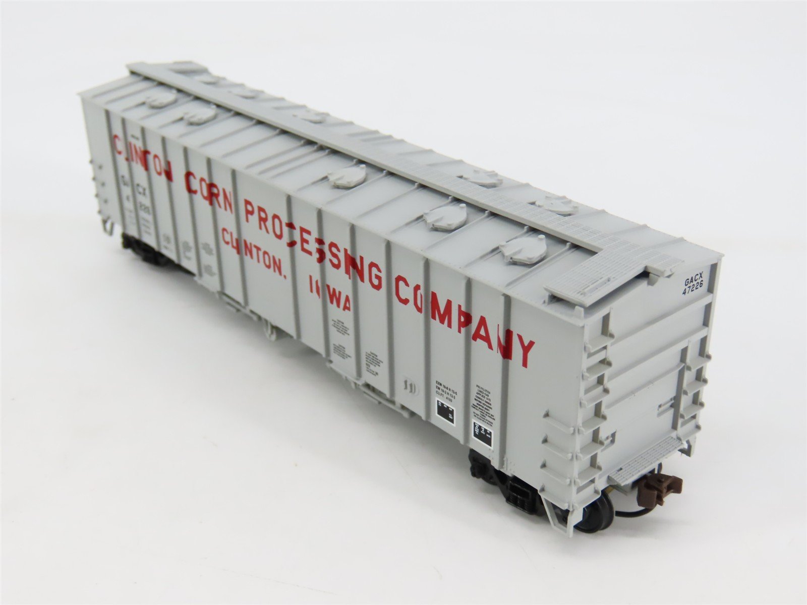 HO Scale Walthers 932-3693 GACX Clinton Corn Processing Airslide Hopper #47226