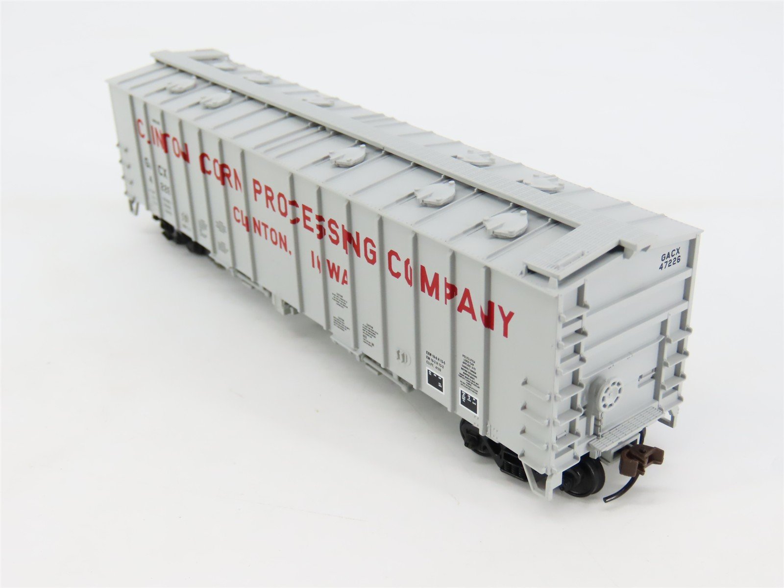 HO Scale Walthers 932-3693 GACX Clinton Corn Processing Airslide Hopper #47226