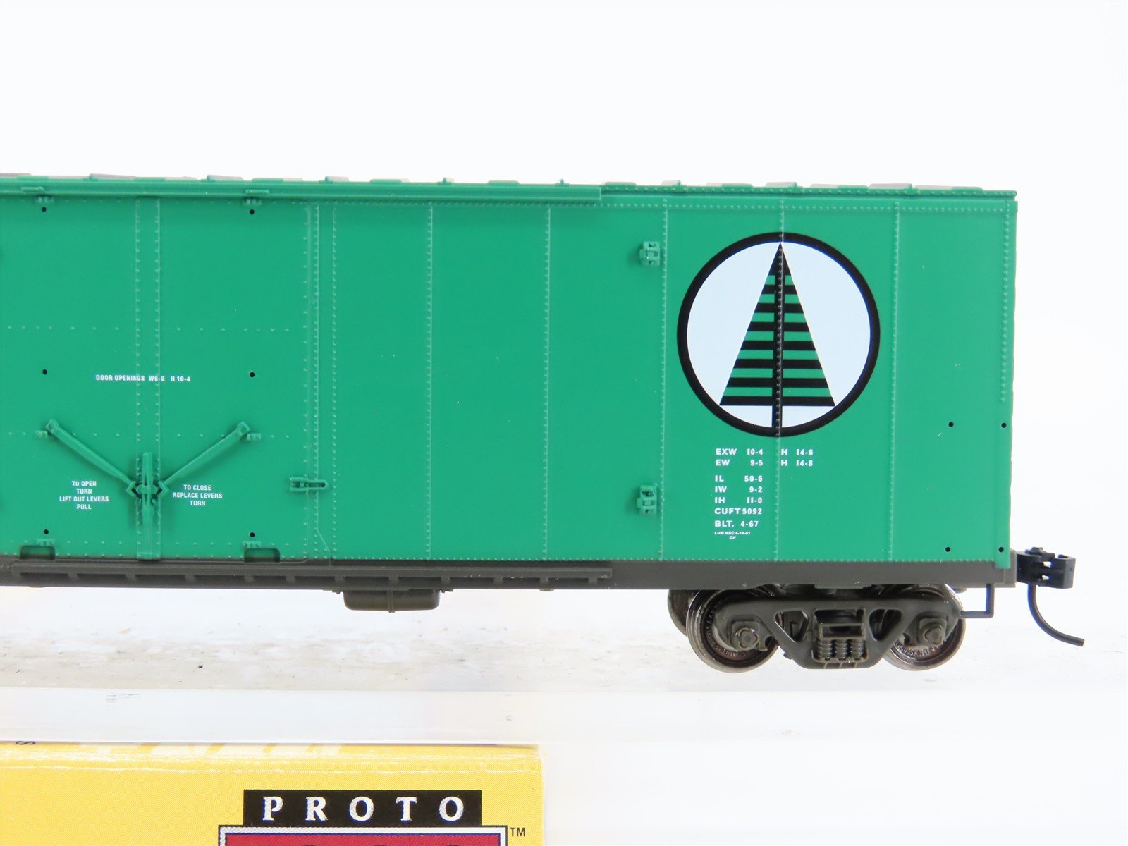 HO Life-Like Proto 1000 Series LE 31098 CP Canadian Pacific 50' Newsprint Boxcar