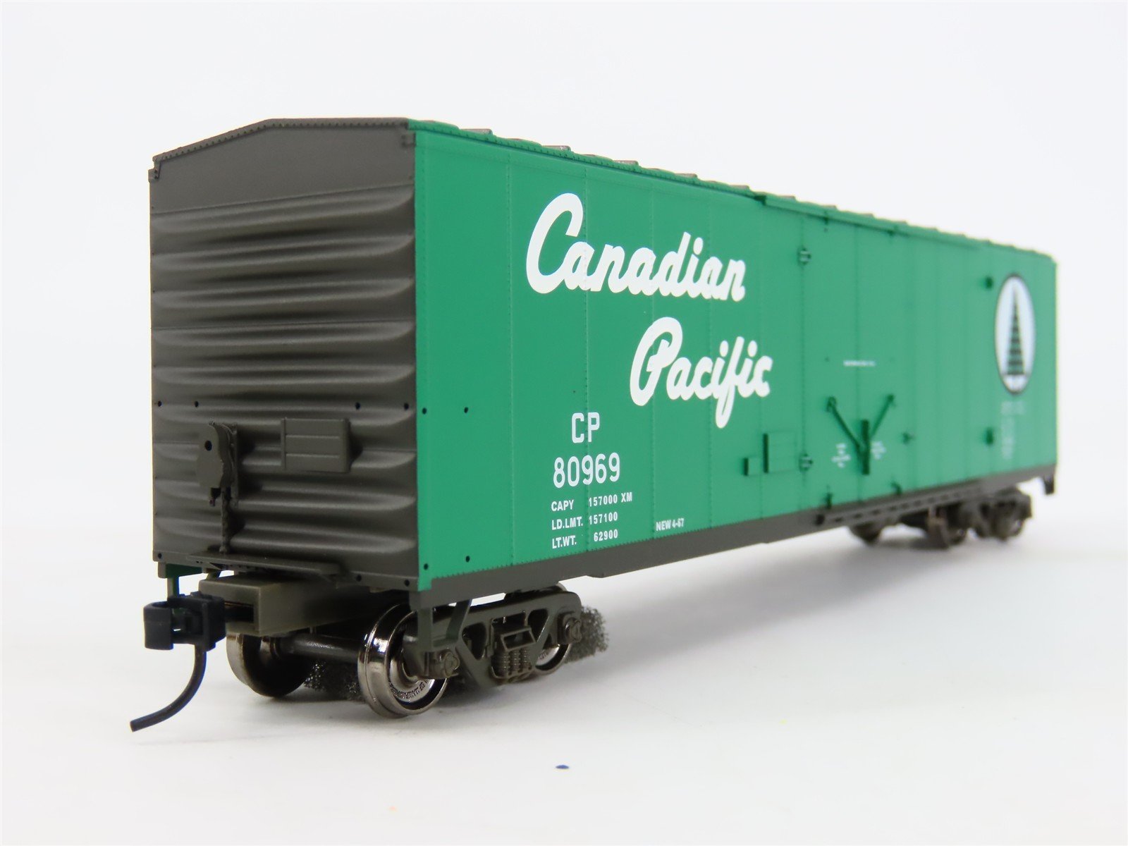 HO Life-Like Proto 1000 Series LE 31098 CP Canadian Pacific 50' Newsprint Boxcar