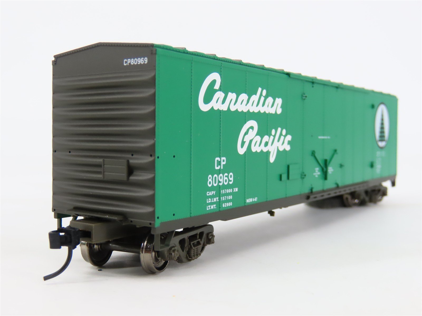 HO Life-Like Proto 1000 Series LE 31098 CP Canadian Pacific 50' Newsprint Boxcar