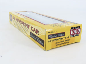 HO Life-Like Proto 1000 Series LE 31098 CP Canadian Pacific 50' Newsprint Boxcar