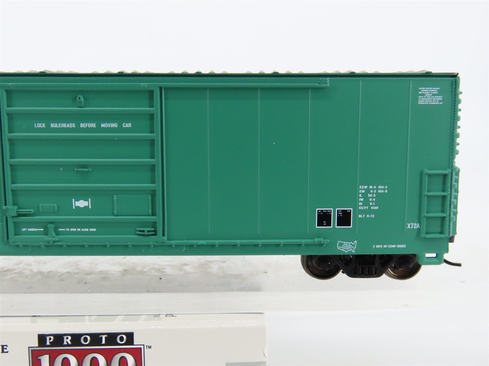 HO Walthers Proto 1000 Series 920-37102 CR Conrail 50' High Roof Box Car #229222