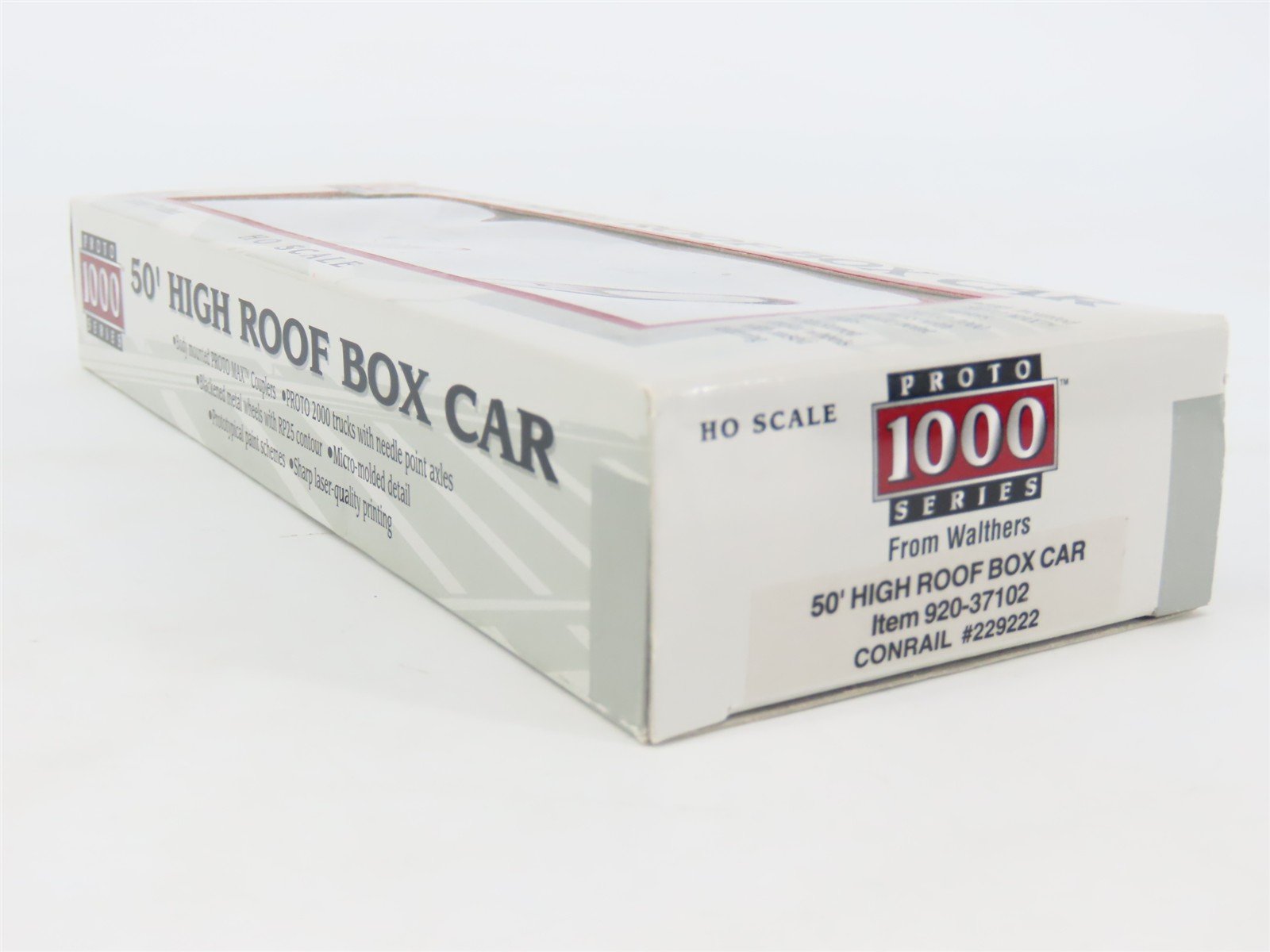 HO Walthers Proto 1000 Series 920-37102 CR Conrail 50' High Roof Box Car #229222