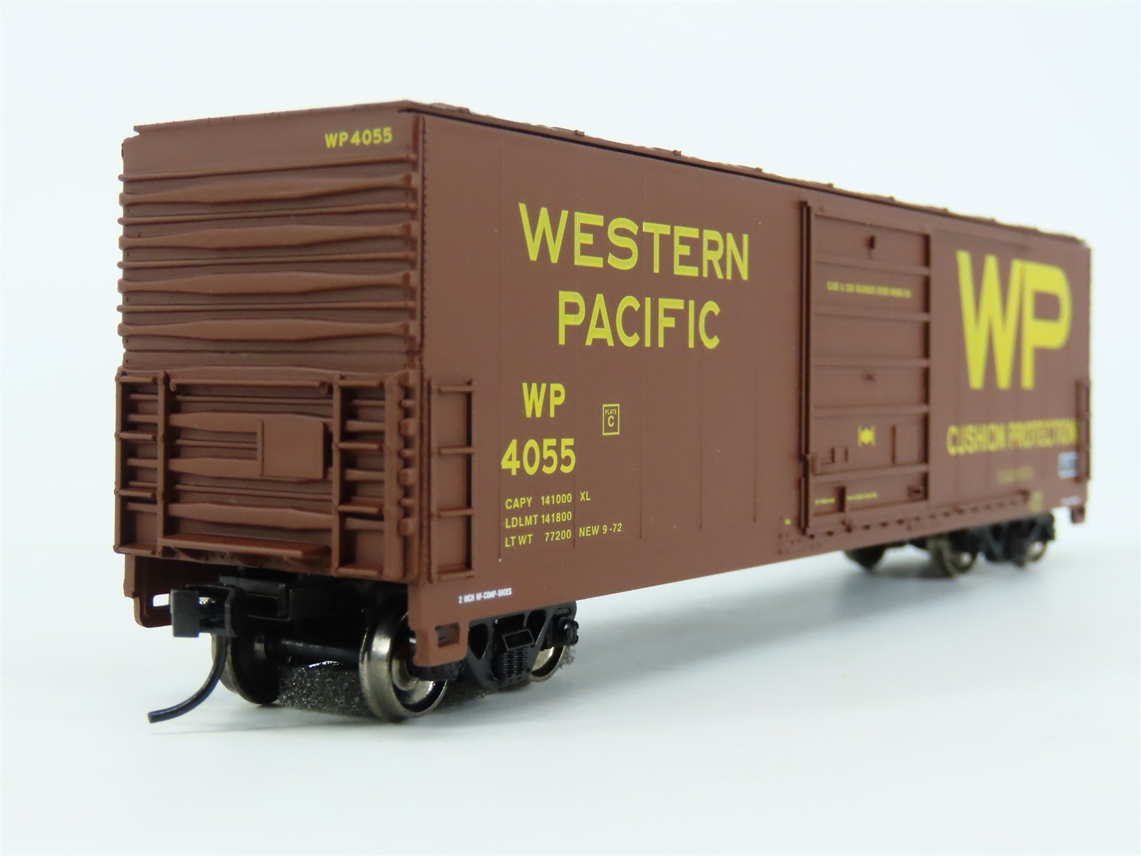 HO Scale Walthers Proto 1000 Series 920-37105 WP 50' High Roof Boxcar #4055