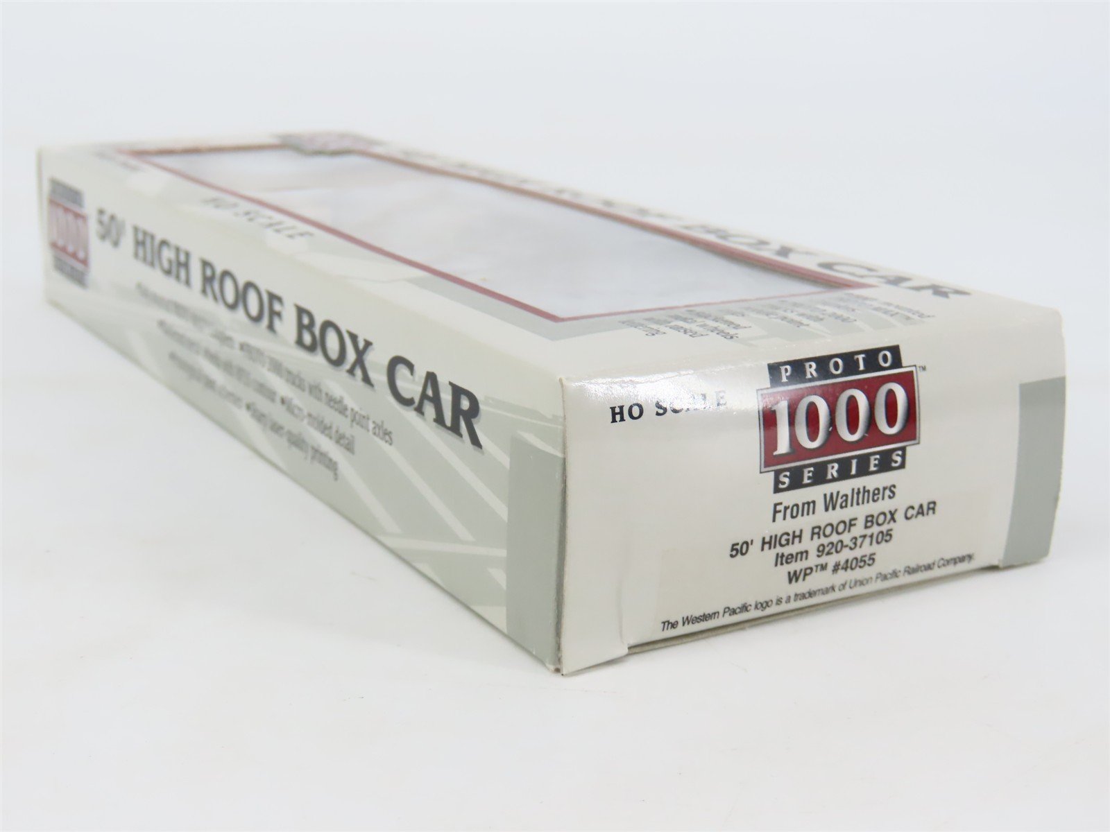 HO Scale Walthers Proto 1000 Series 920-37105 WP 50' High Roof Boxcar #4055