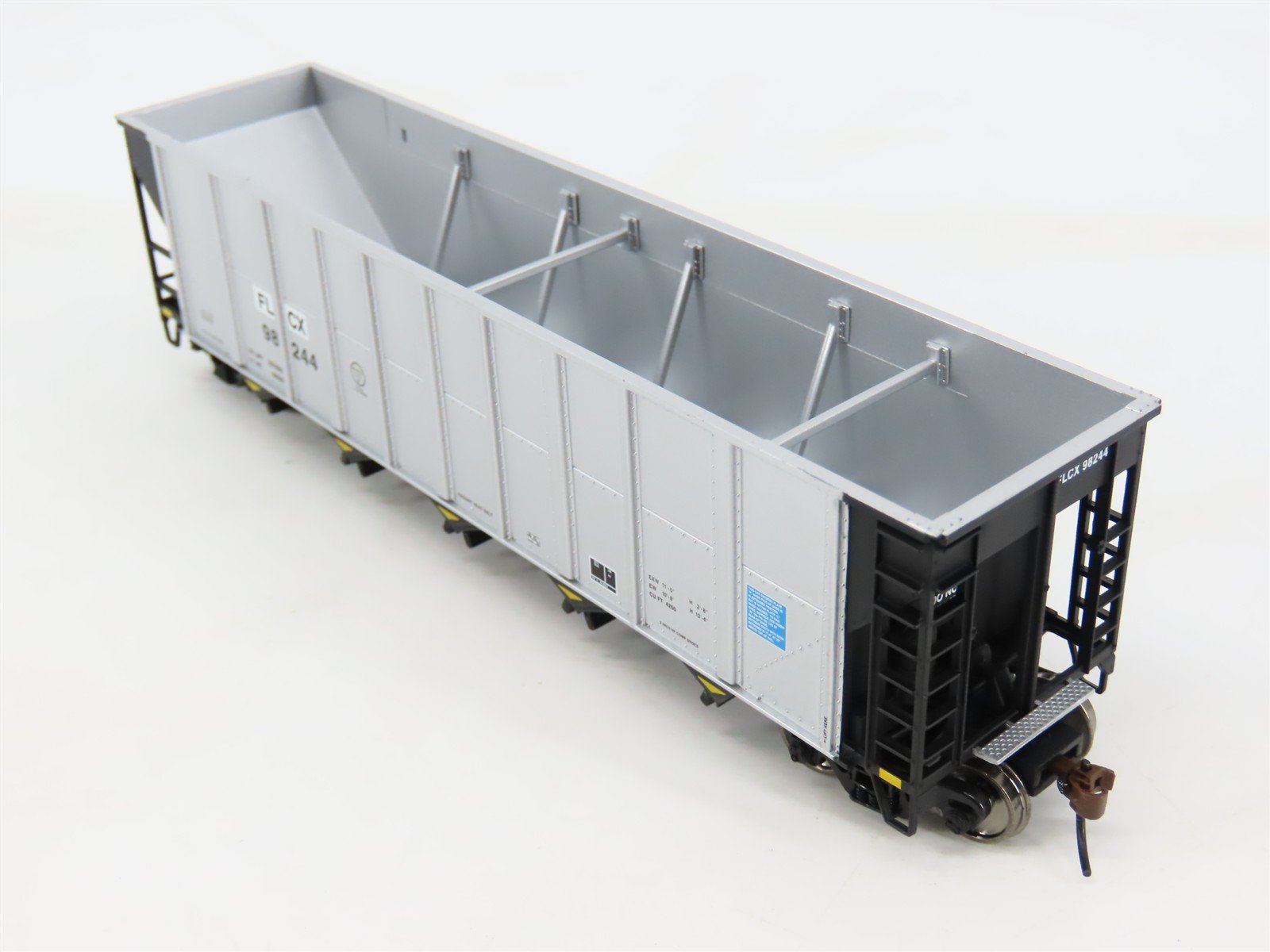 HO Scale Walthers Gold Line 932-7825 FLCX Flex Leasing 5-Bay Coal Hopper 6-Pack