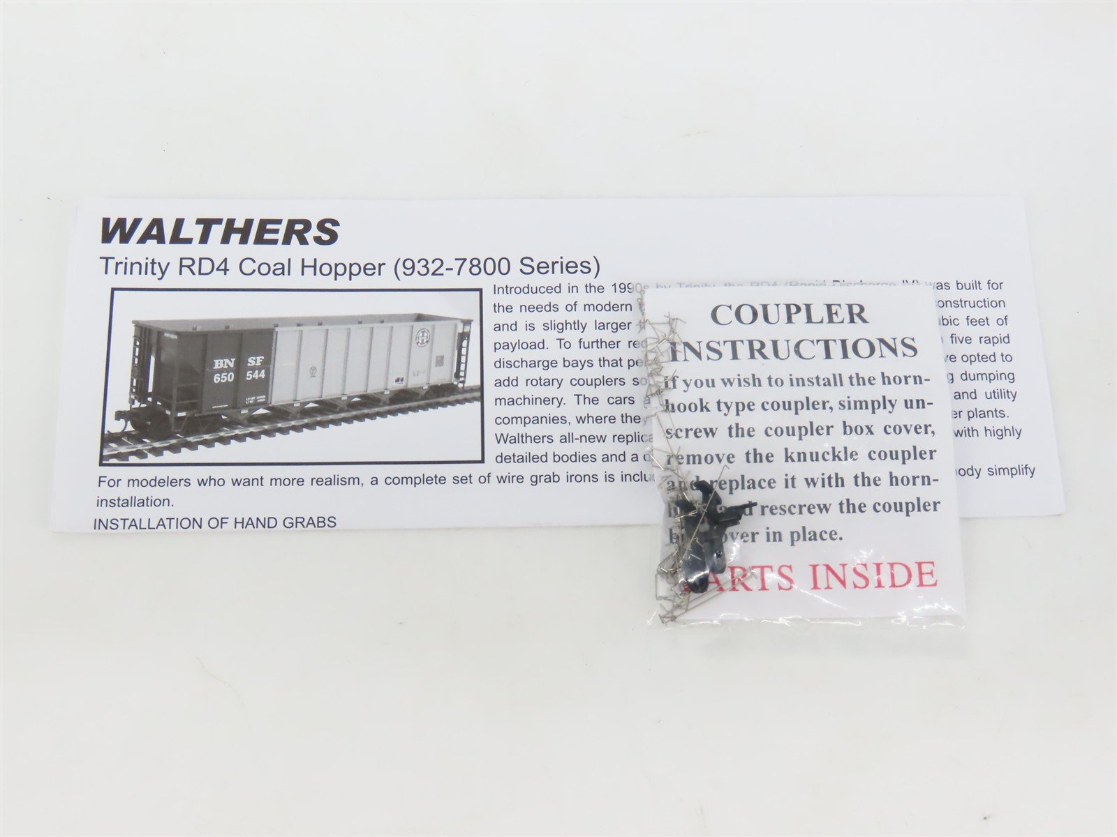 HO Scale Walthers Gold Line 932-7825 FLCX Flex Leasing 5-Bay Coal Hopper 6-Pack