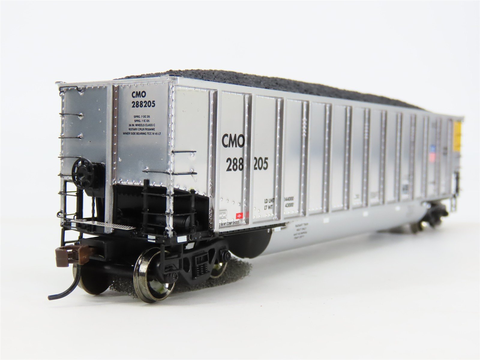 HO Scale Athearn 93045 CMO Union Pacific BethGon Coalporter Hopper w/ Load 5-Pk.