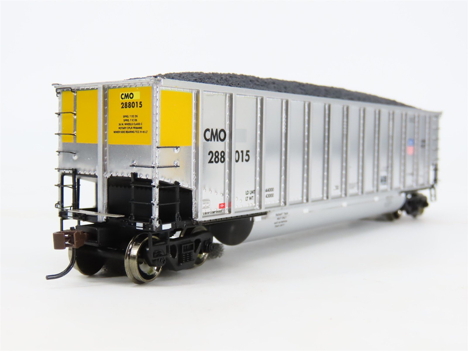 HO Scale Athearn 93045 CMO Union Pacific BethGon Coalporter Hopper w/ Load 5-Pk.