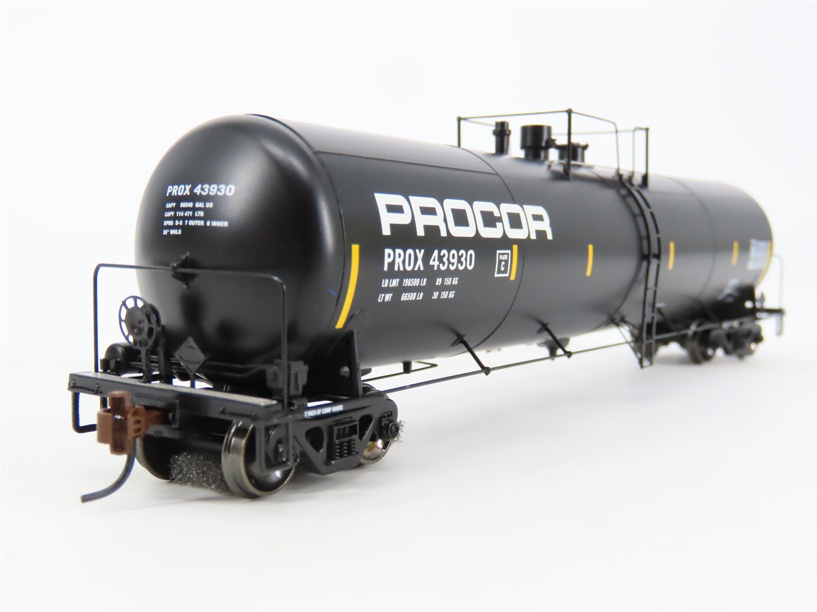 HO Scale Athearn 94266 PROX Procor 30K Gallon Ethanol Tank Car 3-Pack