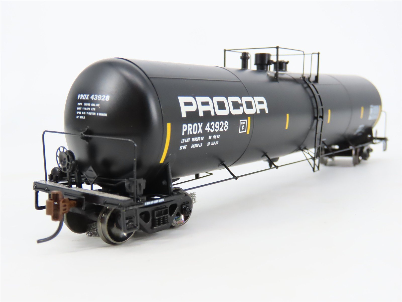 HO Scale Athearn 94266 PROX Procor 30K Gallon Ethanol Tank Car 3-Pack