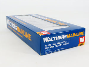 HO Walthers Mainline 910-6911 SP Southern Pacific 2-Bay Hopper #465740 - CUSTOM