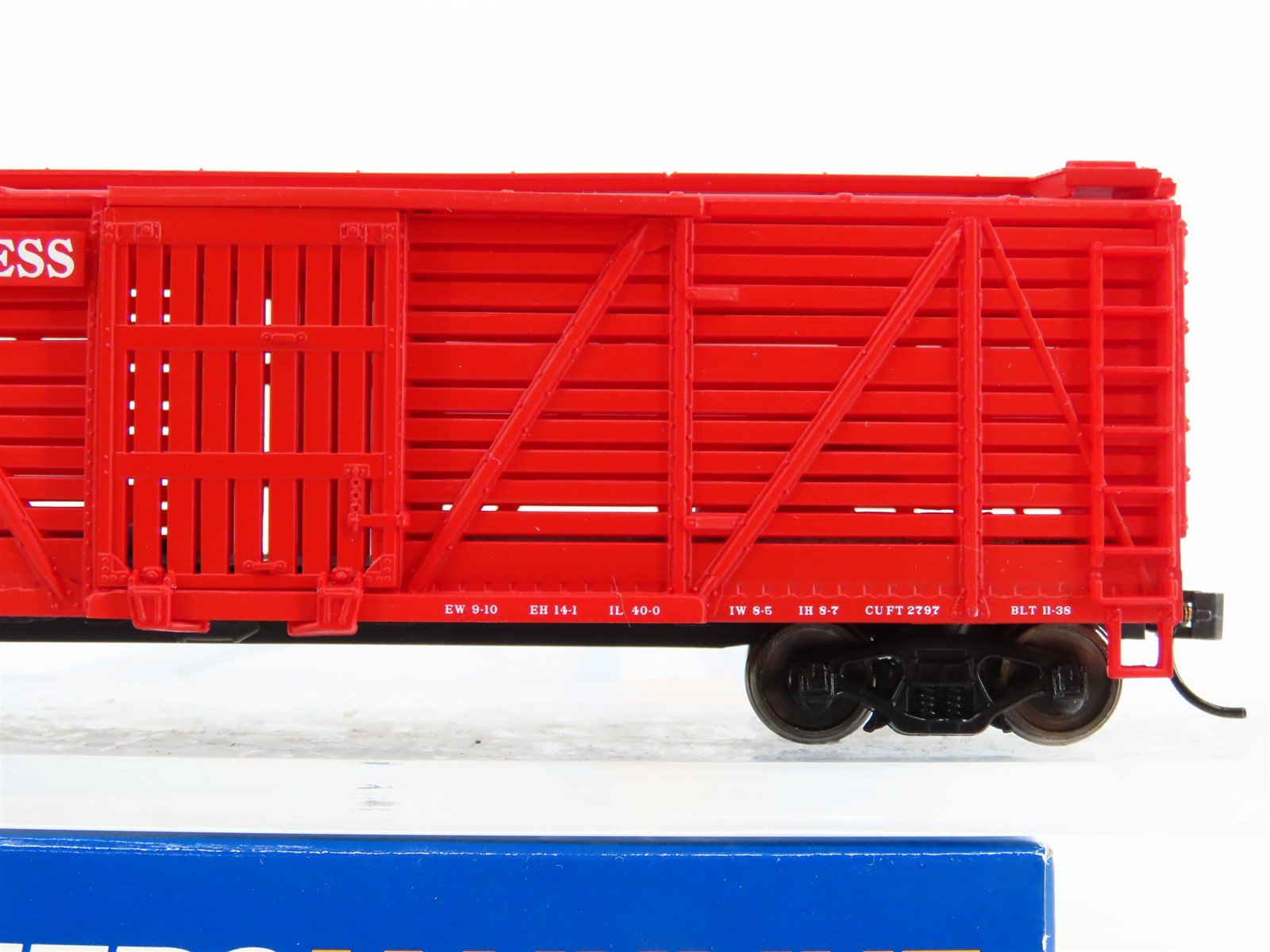 HO Walthers Mainline 910-4503 SLSX Swift Livestock Express 40' Stock Car #3593