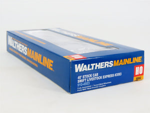 HO Walthers Mainline 910-4503 SLSX Swift Livestock Express 40' Stock Car #3593