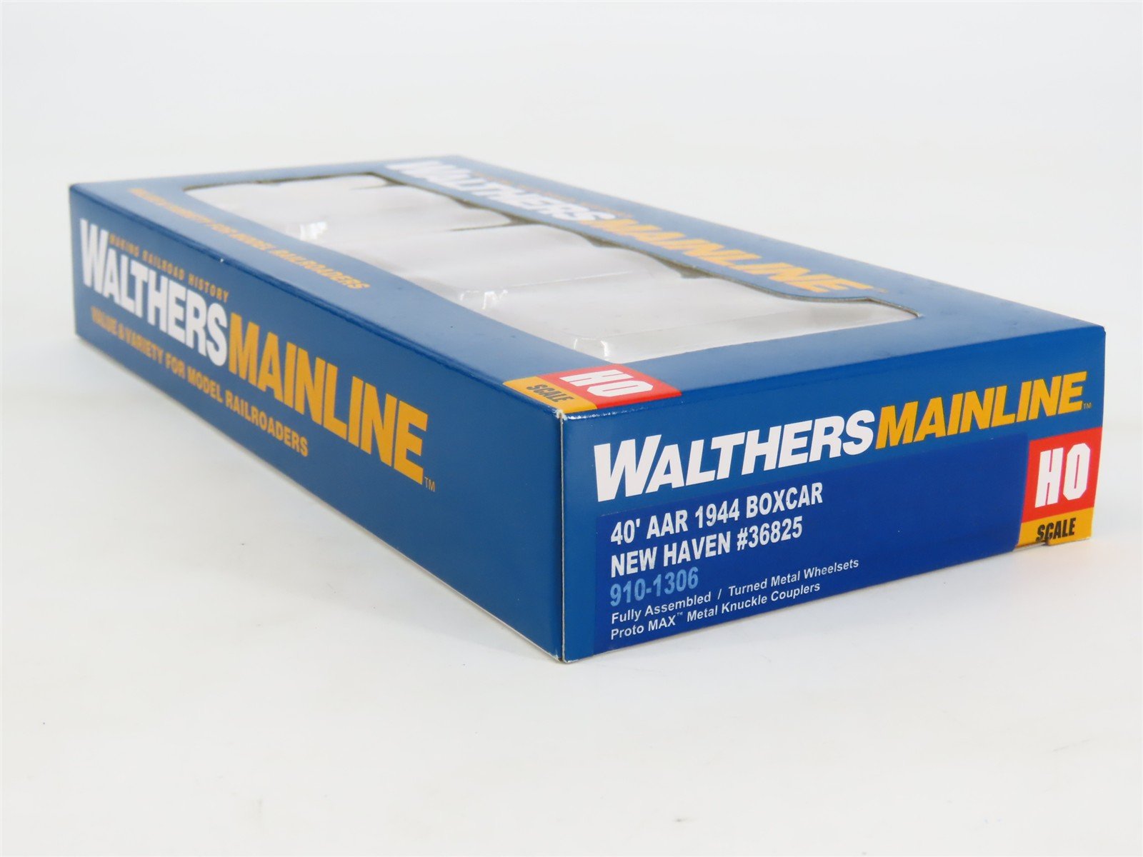 HO Scale Walthers Mainline 910-1306 NH New Haven 40' AAR 1944 Box Car #36825