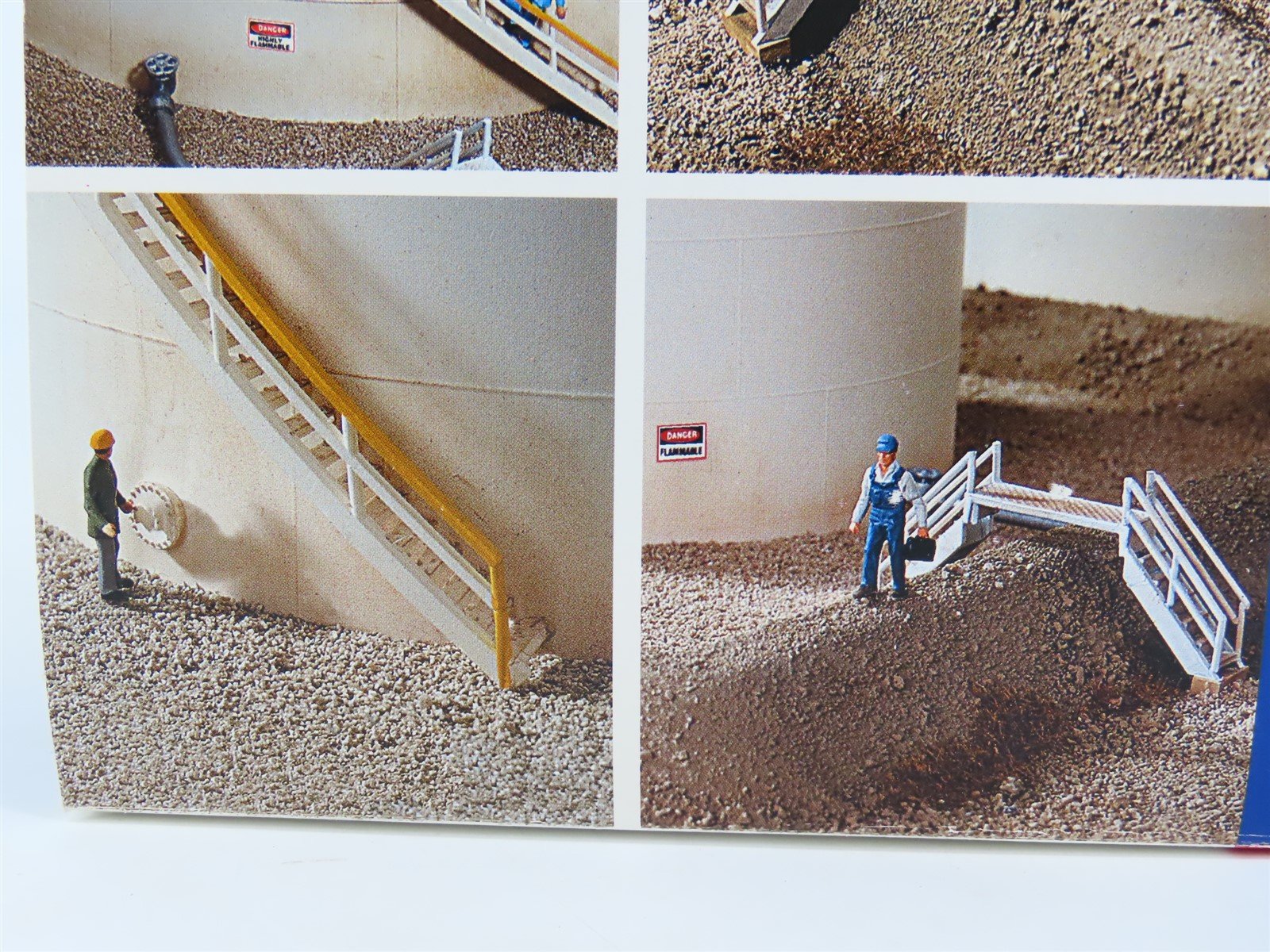 HO 1/87 Scale Walthers Cornerstone Kit #933-3167 Wide Oil Storage Tank