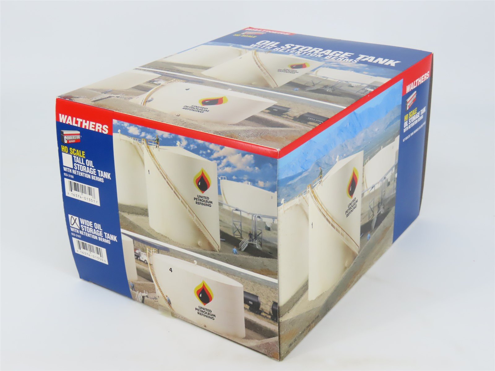HO 1/87 Scale Walthers Cornerstone Kit #933-3167 Wide Oil Storage Tank