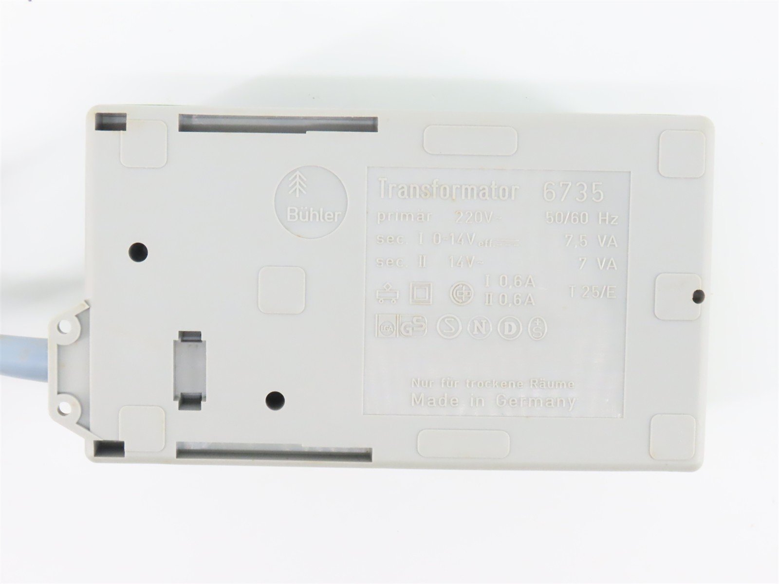 Fleischmann MSF-Trafo 6735 European DC Hobby Transformer/Controller