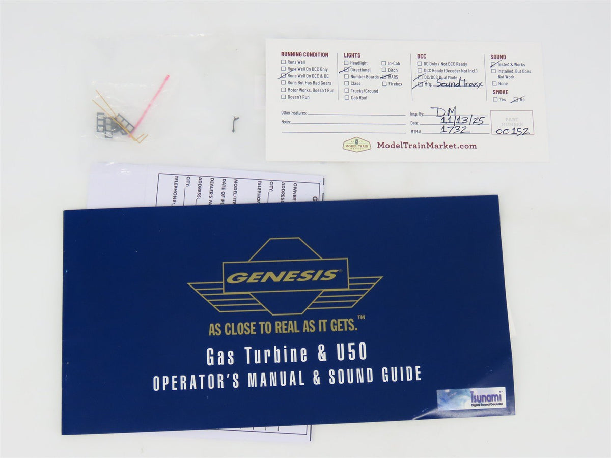 HO Athearn Genesis ATHG41052 UP Union Pacific Gas Turbine #55 w/ DCC &amp; Sound