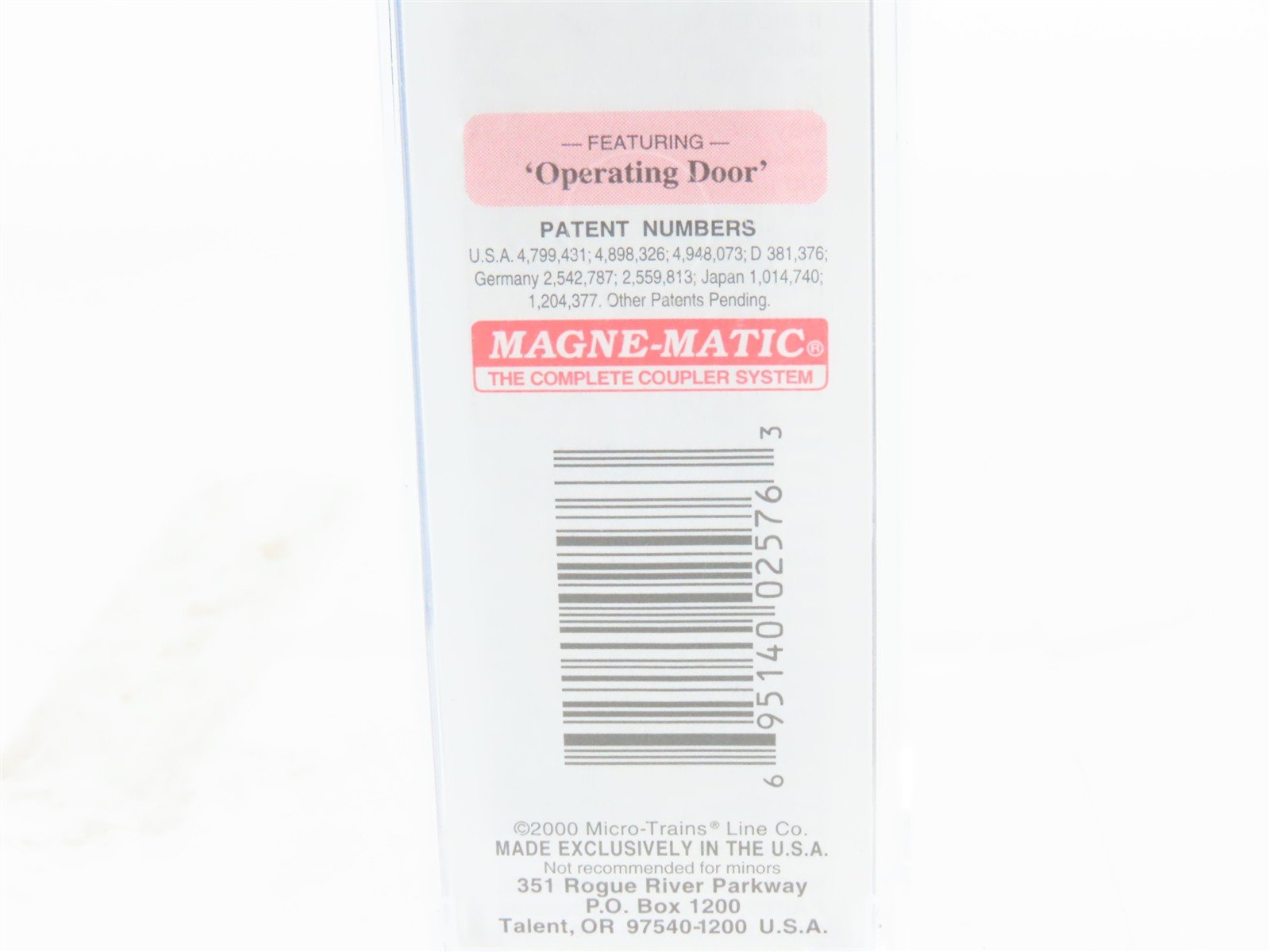 N Scale Micro-Trains MTL 25240 BM Boston & Maine 50' Single Door Box Car #80023