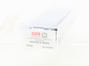 N Scale Micro-Trains MTL 25240 BM Boston & Maine 50' Single Door Box Car #80023