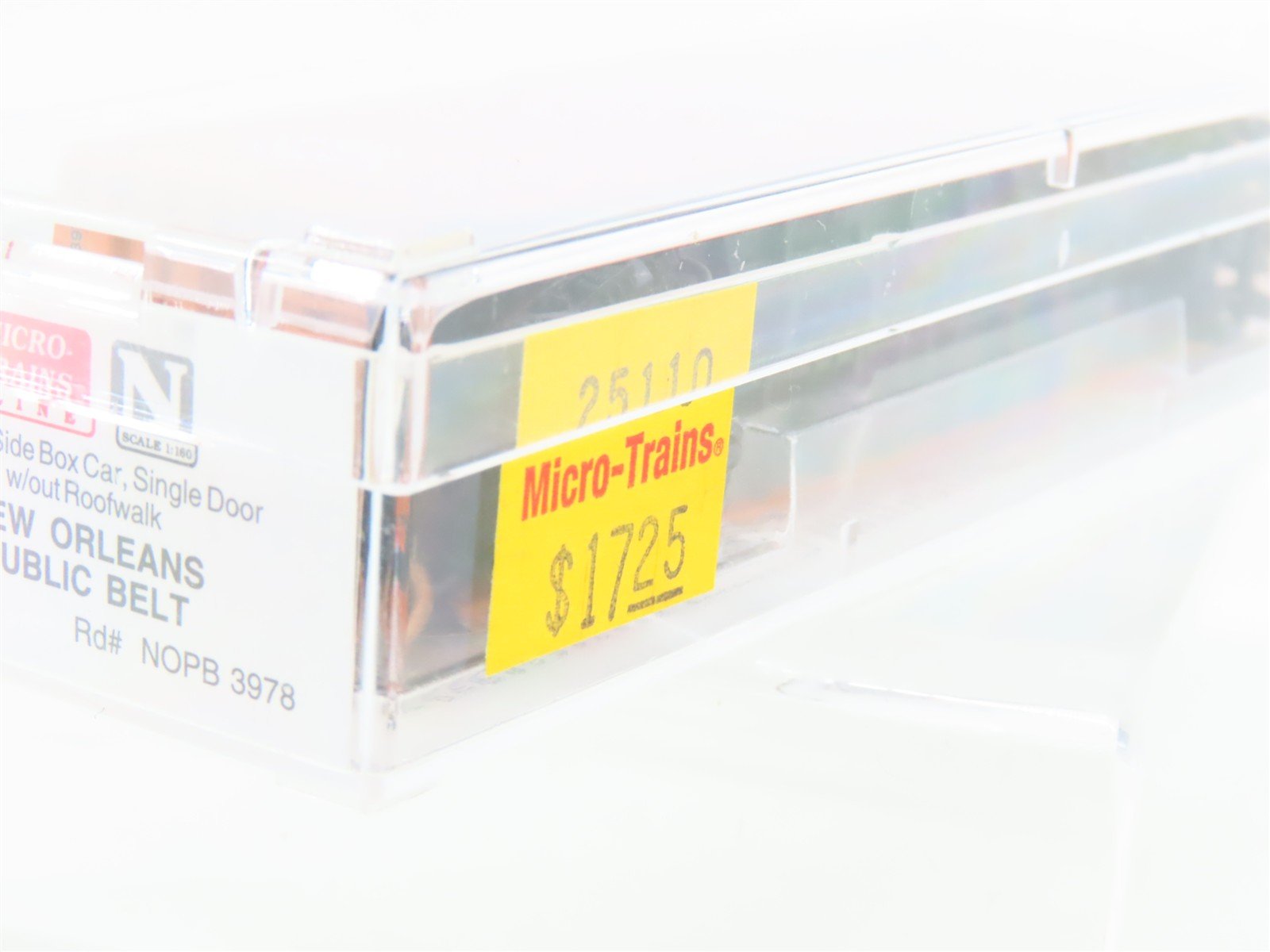 N Scale Micro-Trains MTL 25110 NOPB New Orleans Public Belt 50' Box Car #3978