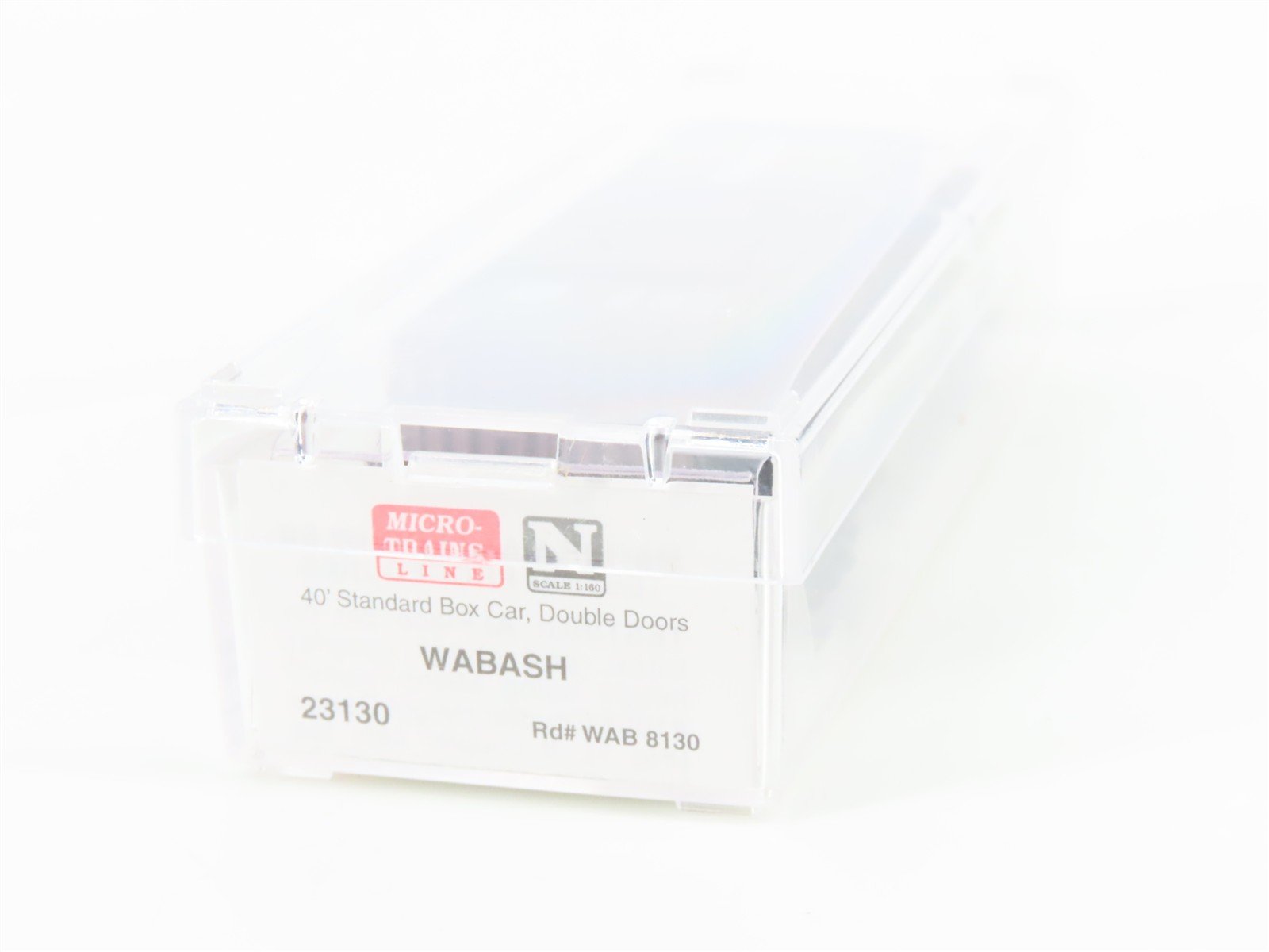 N Scale Micro-Trains MTL 23130 WAB Wabash 40' Double Doors Box Car #8130