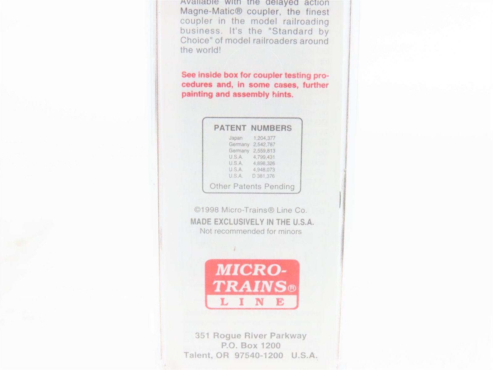 N Scale Micro-Trains MTL 20039 N&W Norfolk & Western 40' Box Car #53045