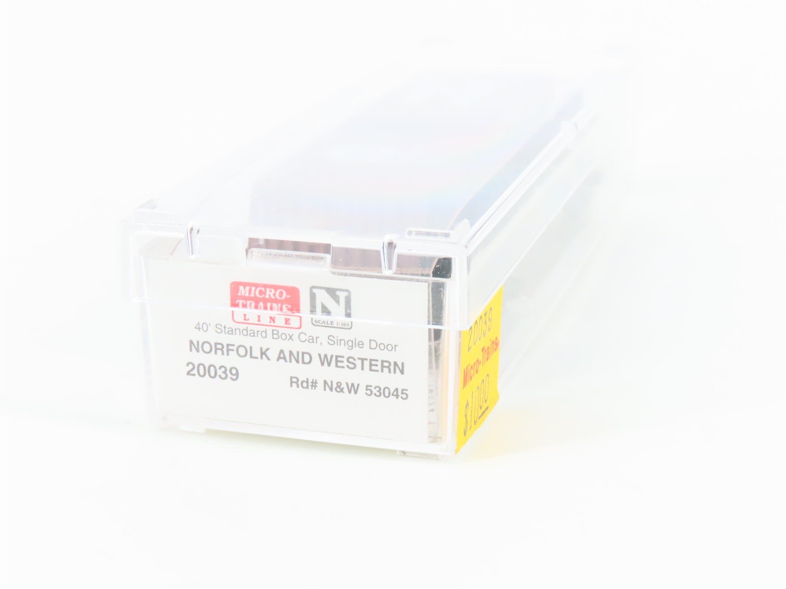 N Scale Micro-Trains MTL 20039 N&W Norfolk & Western 40' Box Car #53045