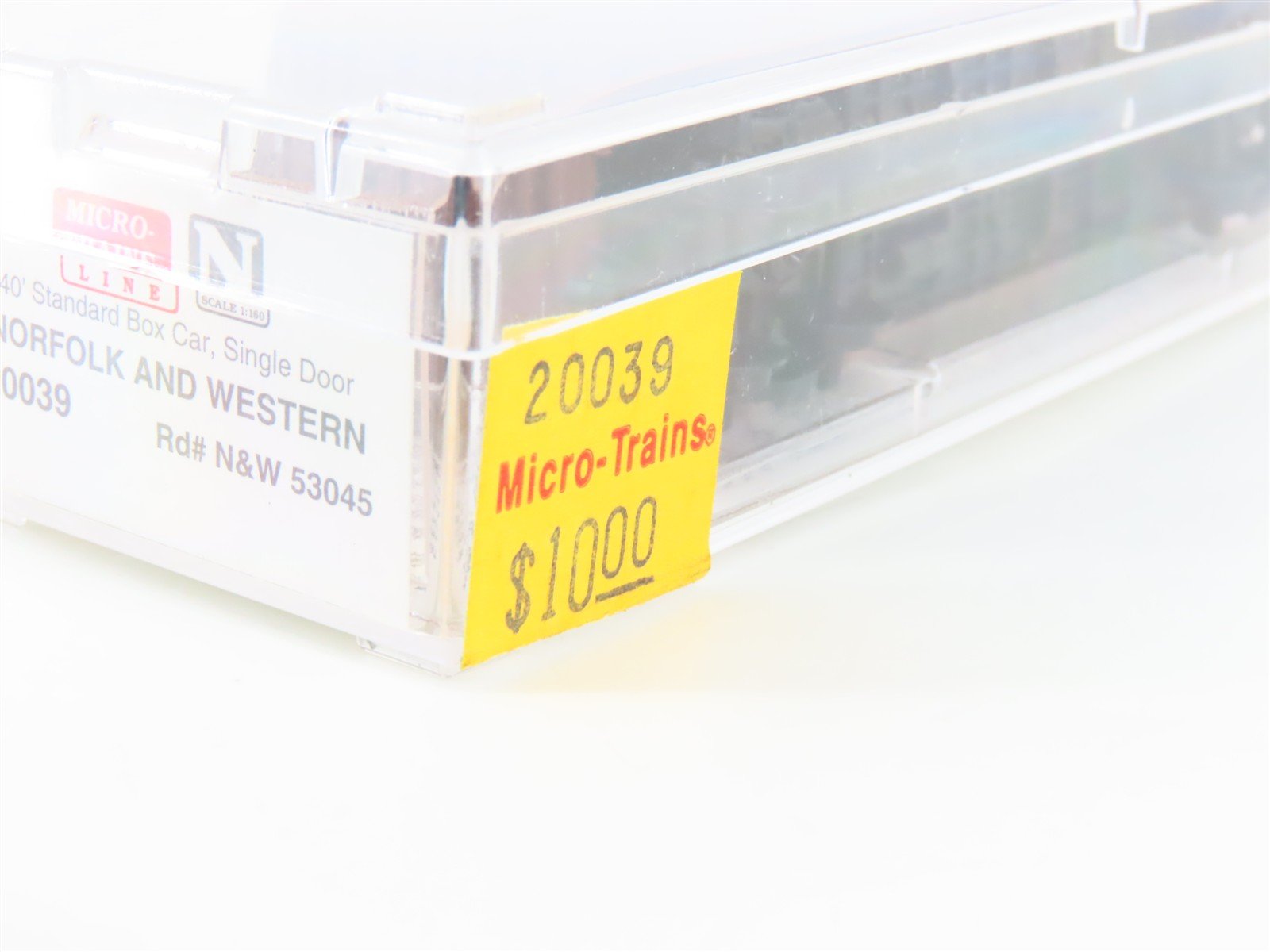N Scale Micro-Trains MTL 20039 N&W Norfolk & Western 40' Box Car #53045