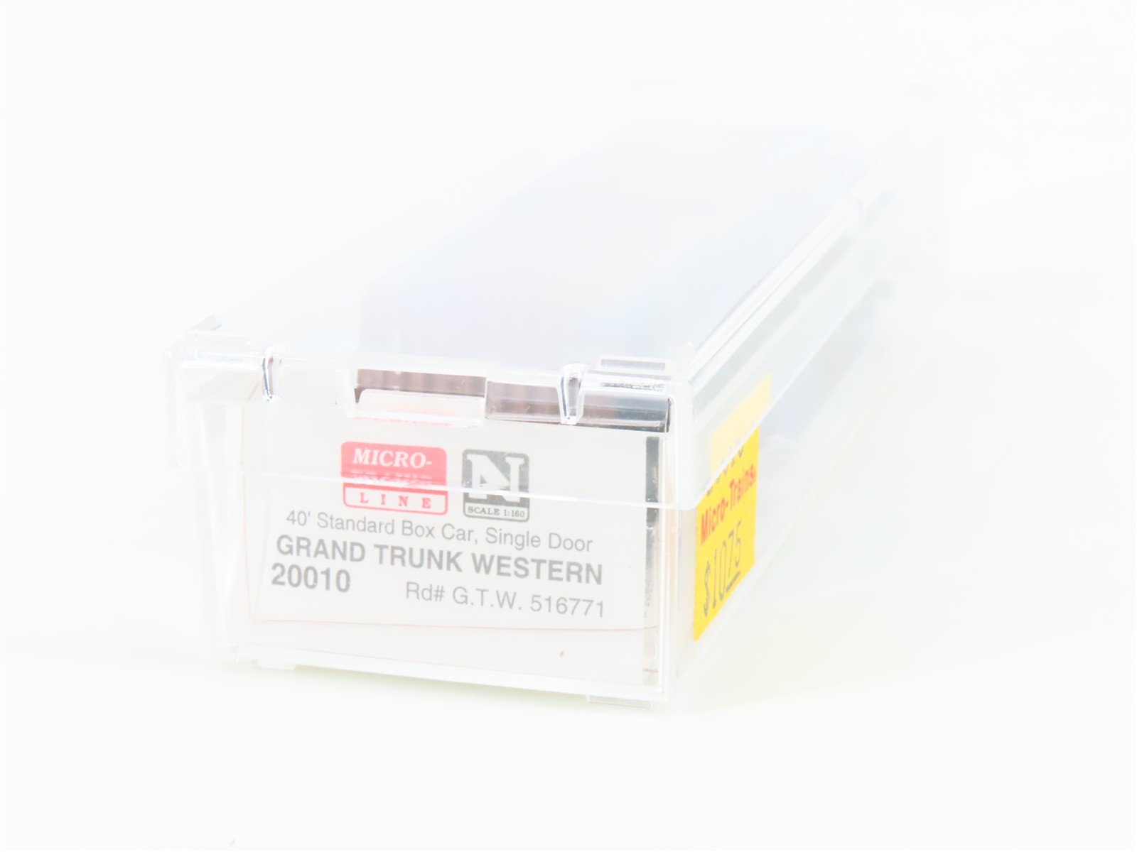 N Scale Micro-Trains MTL 20010 GTW Grand Trunk Western 40' Box Car #516771