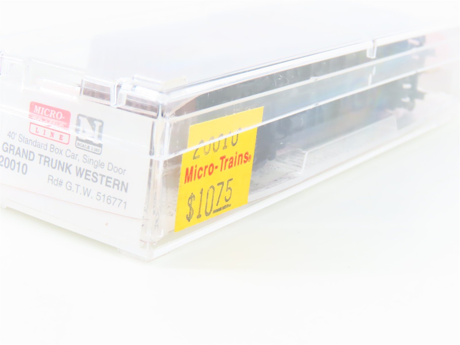 N Scale Micro-Trains MTL 20010 GTW Grand Trunk Western 40' Box Car #516771