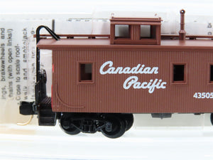 N Scale Micro-Trains MTL 51010 CP Canadian Pacific 34' Wood Caboose #435053