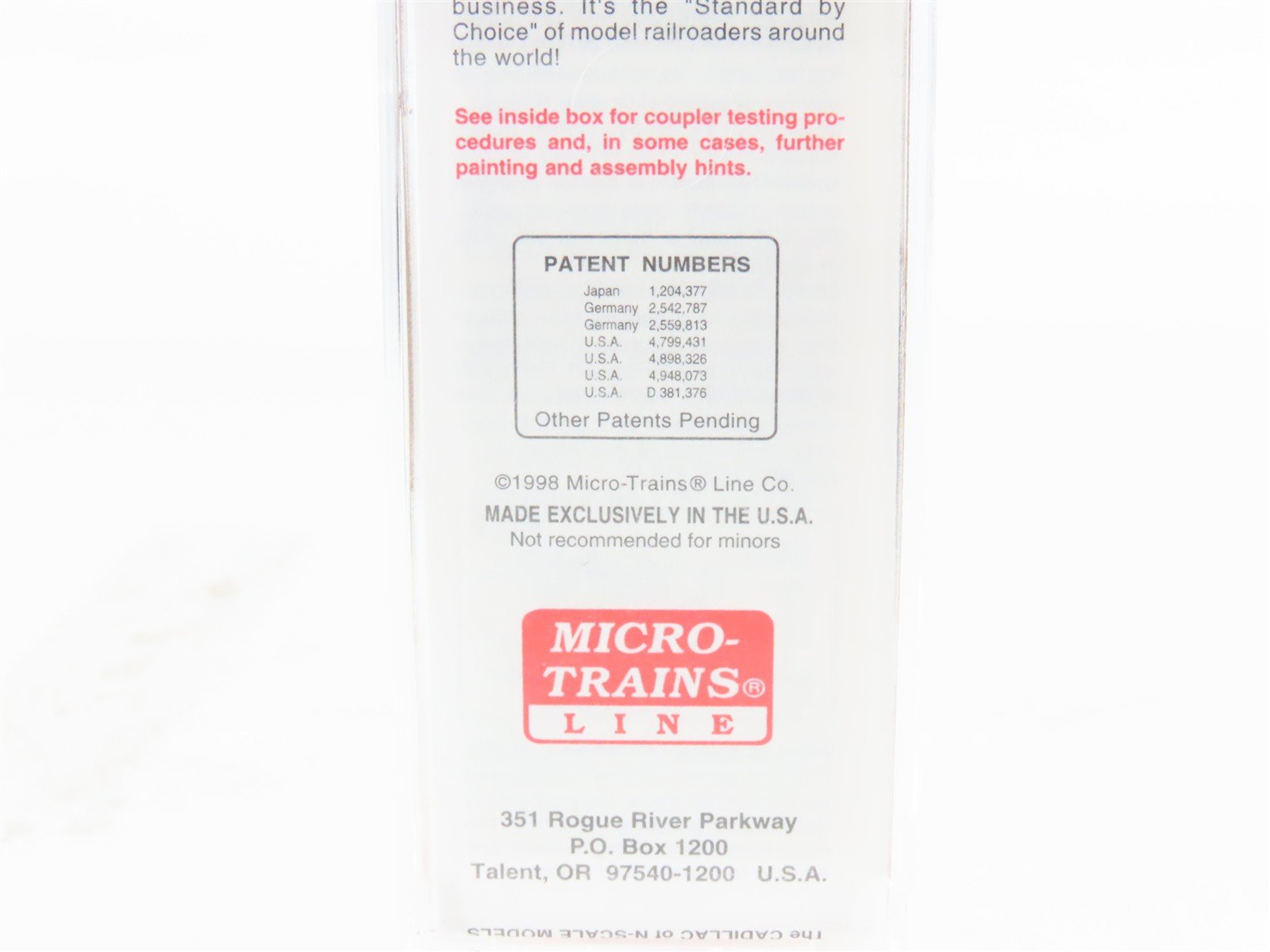 N Scale Micro-Trains MTL 51010 CP Canadian Pacific 34' Wood Caboose #435053