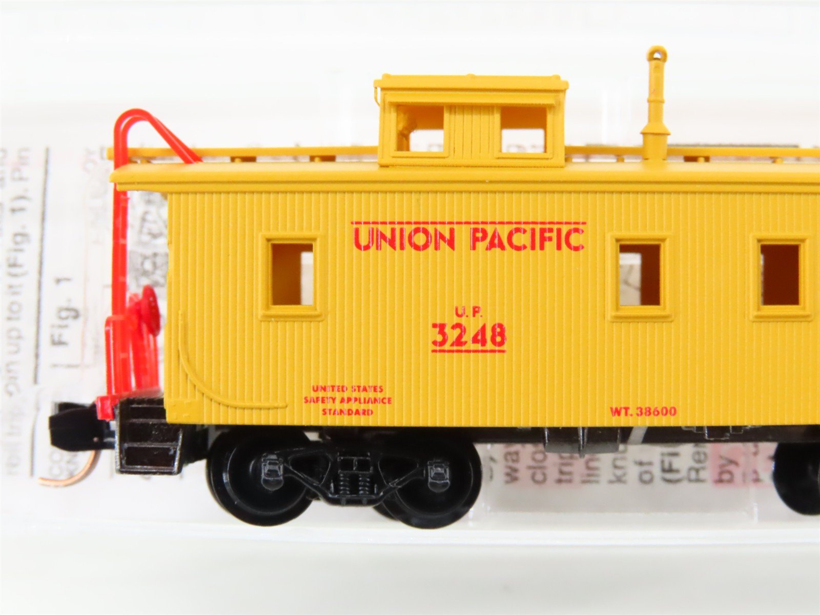 N Scale Micro-Trains MTL 50100 UP Union Pacific 34' Wood Caboose #3248