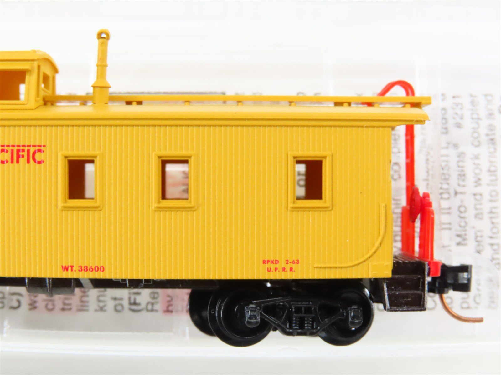 N Scale Micro-Trains MTL 50100 UP Union Pacific 34' Wood Caboose #3248