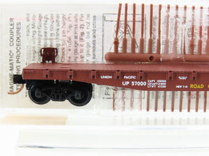 N Scale Micro-Trains MTL 45050 UP Union Pacific Streamliners 50' Flat Car #57000