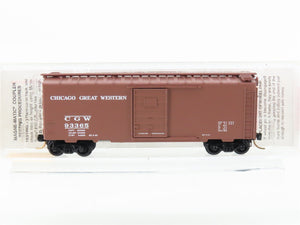 N Scale Micro-Trains MTL 20466 CGW Chicago Great Western 40' Box Car #93365