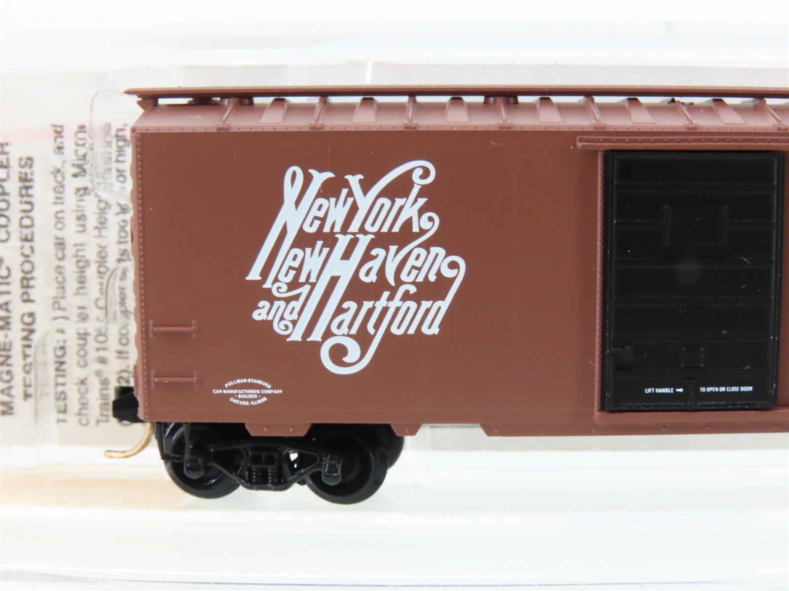 N Scale Micro-Trains MTL 20029 NH New York New Haven Hartford 40' Box Car #35143