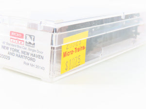 N Scale Micro-Trains MTL 20029 NH New York New Haven Hartford 40' Box Car #35143