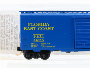 N Scale Micro-Trains MTL 20096 FEC Florida East Coast Speedway 40' Boxcar #21050