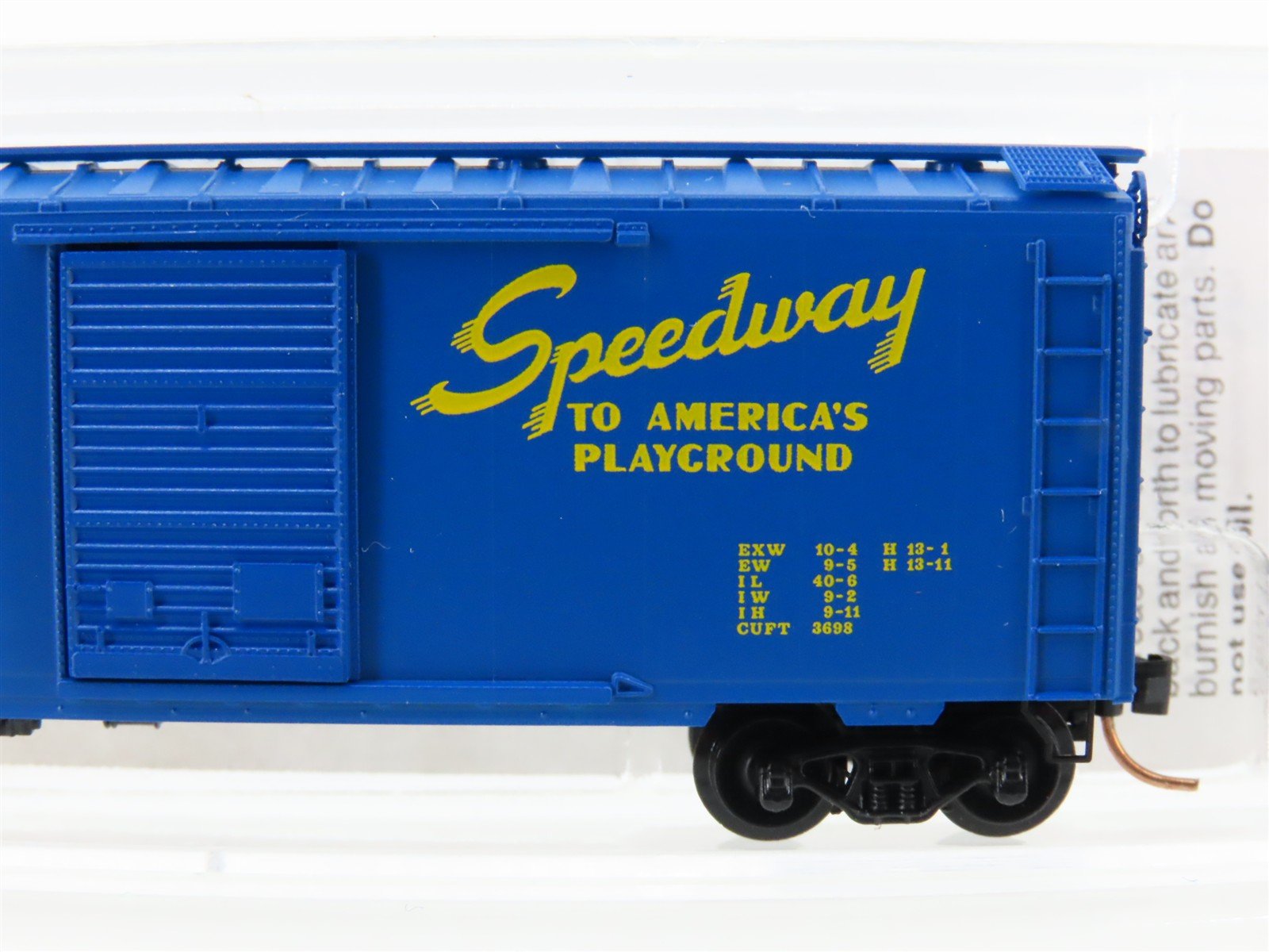N Scale Micro-Trains MTL 20096 FEC Florida East Coast Speedway 40' Boxcar #21050