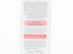 N Scale Micro-Trains MTL 20096 FEC Florida East Coast Speedway 40' Boxcar #21050