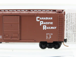 N Micro-Trains MTL 20436 CP Canadian Pacific 40' Single Door Box Car #51022