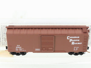 N Micro-Trains MTL 20436 CP Canadian Pacific 40' Single Door Box Car #51022
