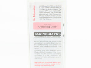 N Micro-Trains MTL 20436 CP Canadian Pacific 40' Single Door Box Car #51022