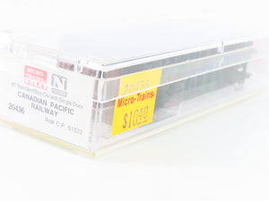 N Micro-Trains MTL 20436 CP Canadian Pacific 40' Single Door Box Car #51022