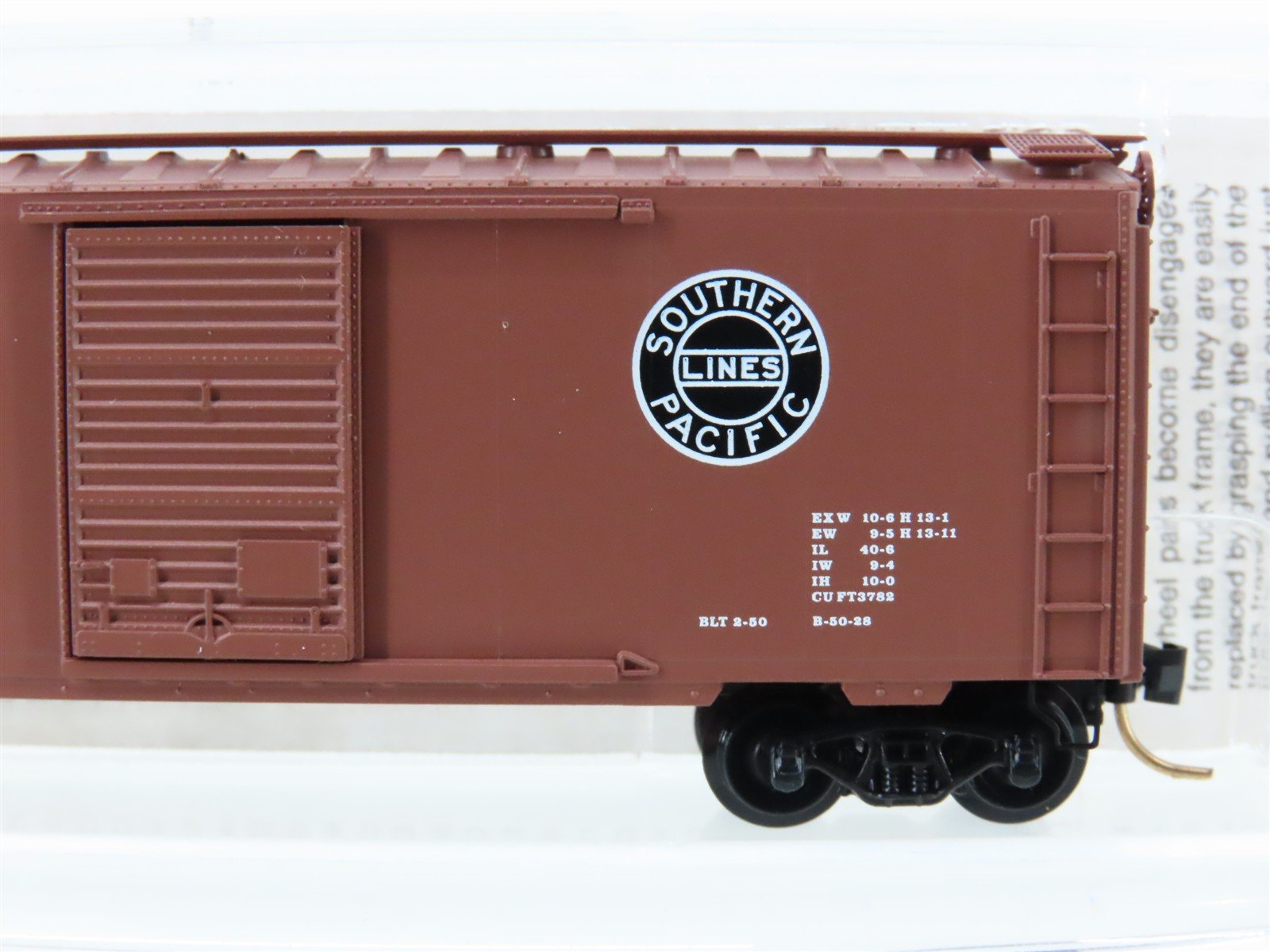 N Scale Micro-Trains MTL 20080 SP Southern Pacific Railroad 40' Box Car #105045